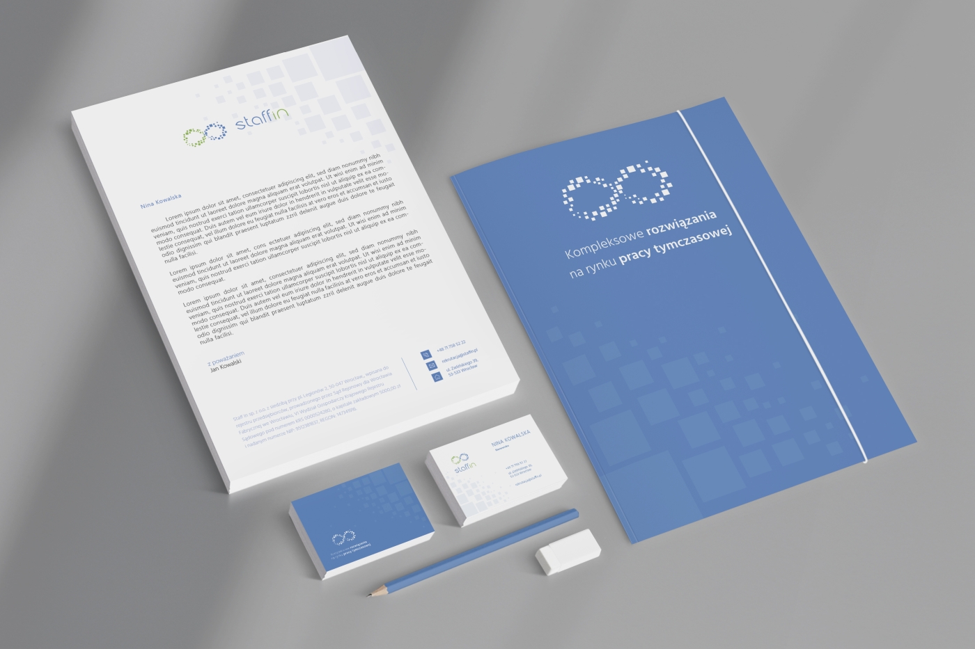 Staff IN - Identyfikacja wizualna